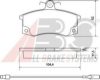 A.B.S. 37079 Brake Pad Set, disc brake